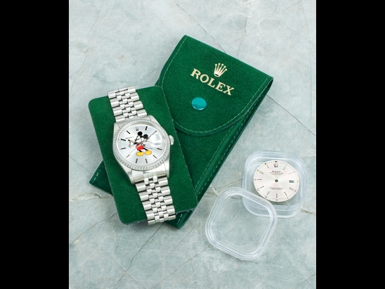 Rolex Datejust 36 Jubilee Customized Mickey Mouse - Double Dial 16220